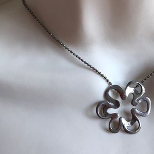 Silpada Cut Out Flower Necklace